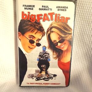 Universal Big Fat Liar VHS Tape Rated PG Released In 2002